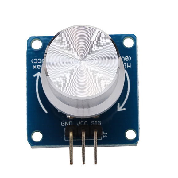 10Pcs Adjustable Potentiometer Volume Control Knob Switch Rotary Angle Sensor Module For Arduino