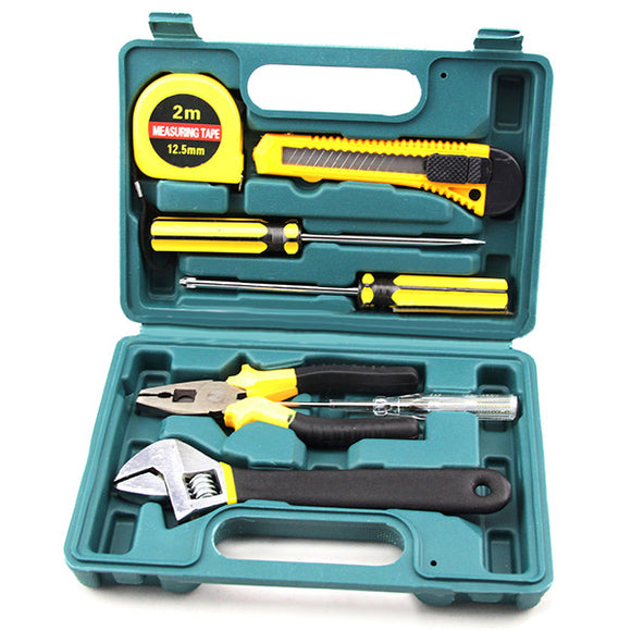 8pcs Car Repair Tool Set Steel Alloy Household Tool Set Kit Car Emergency Kit Hardware Tools