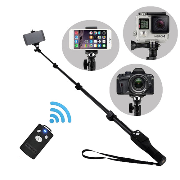YUNTENG 1288 Bluetooth Remote Selfie Stick Phone Holder for Smartphone Gropo SLR Digital Camera