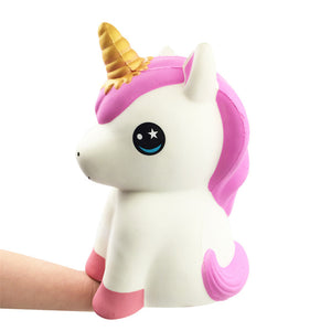 Giant Jumbo Squishy Unicorn 30CM Slow Rising Soft Scented Toys With Random Free Gift