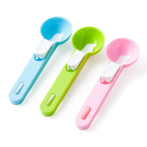 HONANA CF-IS01 Dig The Ball Fruit Ice Cream Control Plastic Spoon Kitchen Tools