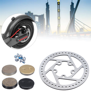 Metal Brake Disc Brake Rotors Pads Replacement Accessories For Xiaomi Electric Scooter