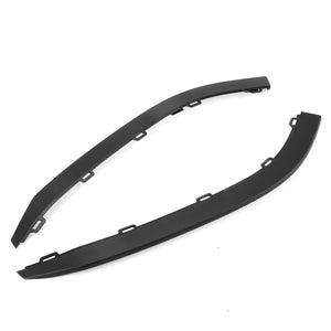 2Pcs Front Bumper Lower Spoiler Lip Set Compatible For VW GOLF GTI MK7 2015-2017