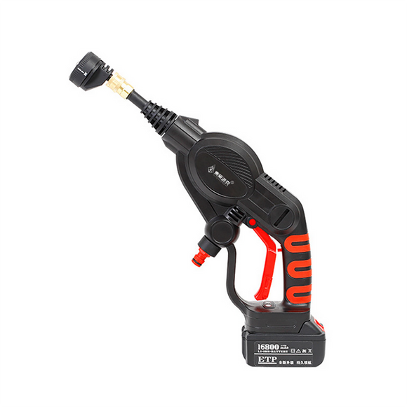 21V High Pressure Cleaner Washer Trigger Washing Portable Jet Lance Wireless