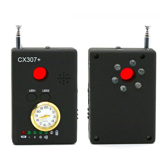 XANES CX307+ Full Range Wireless Signal Detector Bug RF Detector Camera Lens GSM De