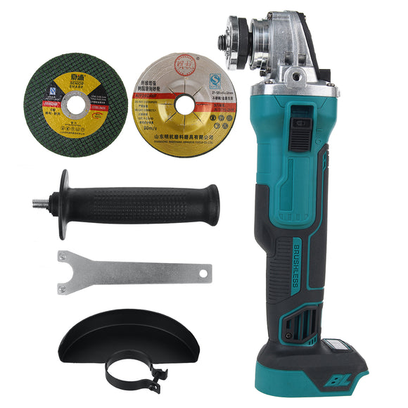 800W Cordless Angle Grinder Cutting Tool Variable Speed Electric Polisher For Makita 18V Battery