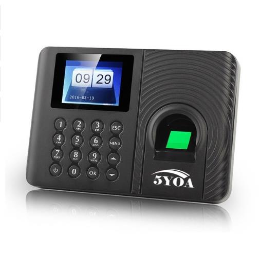 A10 Biometric Fingerprint Time Attendance Clock Recorder Employee Recognition Device Electronic English Spanish Russian Machine