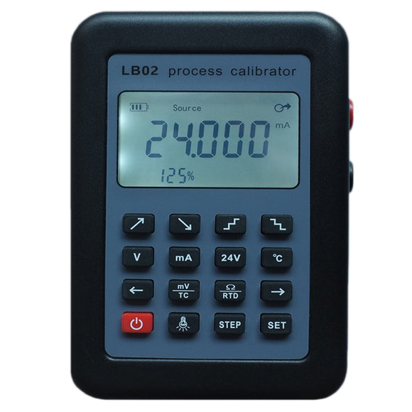 LB02 Signal Generator Resistance Current Voltmeter Source Process Calibrator 4-20mA/0-10V/mV