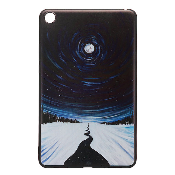 TPU Back Case Cover Tablet Case for XIAOMI Mipad 4 - Star Sky Version