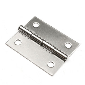 10pcs Stainless Steel Flip Hinge Flush Mount Hinge Table Folding Table Extension