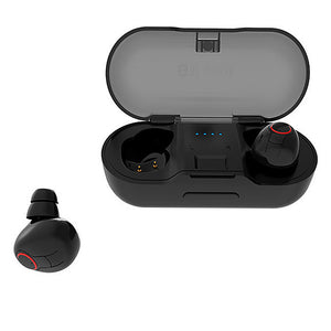 [True Wireless] Portable TWS bluetooth 5.0 Sports Earphone Noise Reduction IPX5 Waterproof With Mic