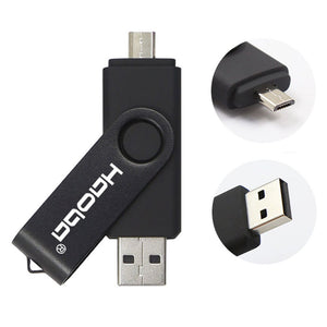 HAOBA 32GB Micro USB OTG USB 3.0 High Speed U Disk Flash Drive for Xiaomi Mobile Phone Tablet PC