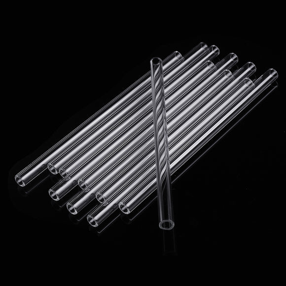 10Pcs Thick Wall Borosilicate Glass Blowing Tube 150mm x 7mm x 1.5mm