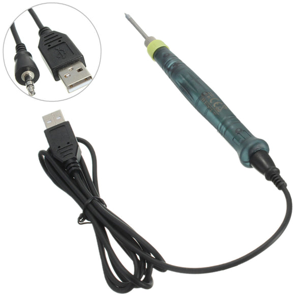 Raitool SI01 5V 8W USB Power Electric Soldering Iron Welding Tool With LED Indicator