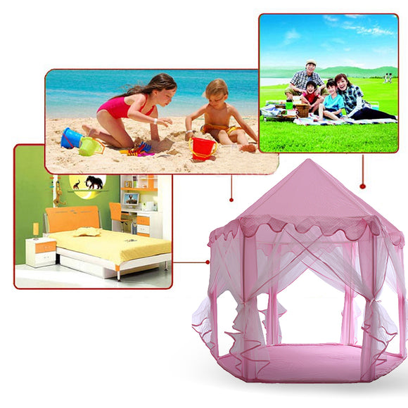 Portable Princess Children Toy Tent Ocean Ball Pool Baby Kids Indoor Outdoor Shelter