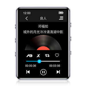 IQQ X60 8GB bluetooth 4.2 Lossless MP3 MP4 Audio Video Player with Loudspeaker External Sound Support Alarm FM Recording