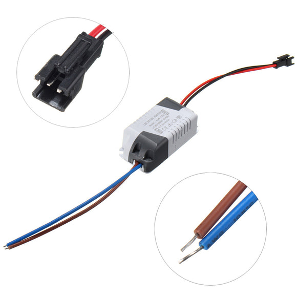 AC85-265V To DC45-85V 15-24W 300mA LED Light Lamp Driver Adapter Transformer Power Supply