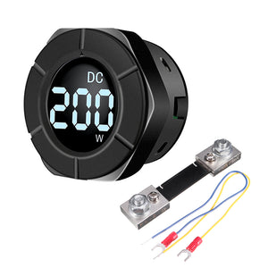 Peacefair PZEM-019W-100A LCD DC Digital Power Meter DC0-100A 30KW Electric Vehicle Power Meter