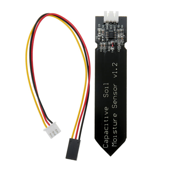 3pcs Capacitive Soil Moisture Sensor Not Easy To Corrode Wide Voltage Module For Arduino