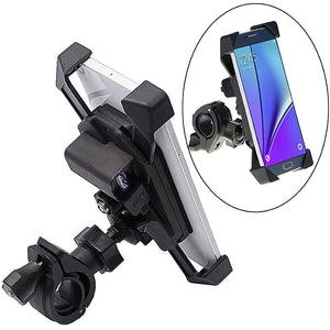 Bike Motorcycle GPS Handlebar Cell Phone Mount Holder Mobile Phone Stand Holder