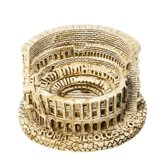 DIY Resin Mini The Roman Colosseum Sculpture for Home Table Decorations Souvenir