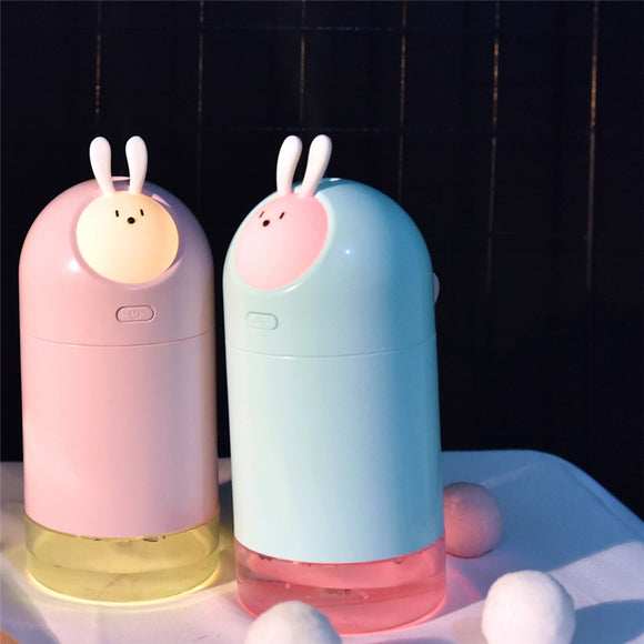 280mL Personal Cute Electric Air LED Ultrasonic Humidifier Room Easy Home Humidifier