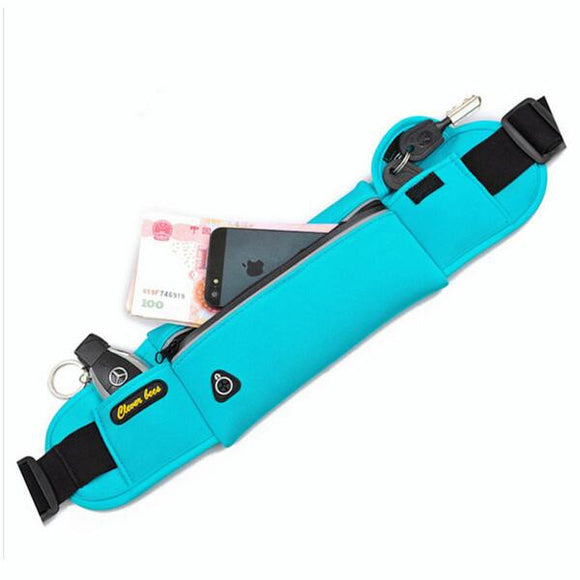 Running Sport Anti Theft Waist Bag Unisex Light Weight Phone Case Multifunction Waist Belt