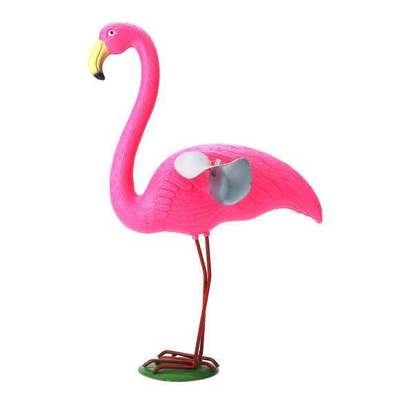 Flamingo Garden Decorations DIY Animal Model Detachable Two-color Wings