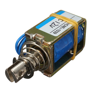 12V 500mA 10mm Electromagnet Solenoid Actuator