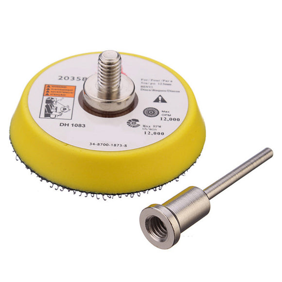 2 Inch Sanding Polishing Pad Backer Plate with 3mm Shank