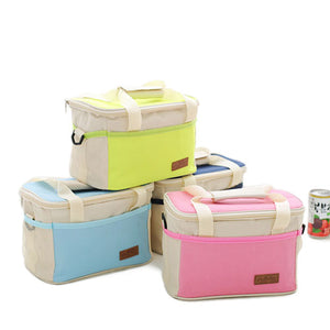 Fashion Portable Insulated Oxford Cloth Lunch Bag Thermal Food Picnic Lunch Waterproof Bags For Wome