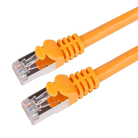 Choseal Gigabit Ethernet Network Cable Cat6 Double Shielded Bold Twisted Pair RJ45 Patch Lan Cord