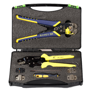 Paron JX-D5301 Multifunctional Ratchet Crimping Tool Wire Strippers Terminals Pliers Kit