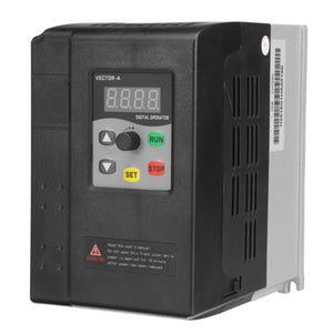 220V 1.5KW Variable Frequency Inverter Vector Control  1 Phase to 3 Phase Frequency Inverter