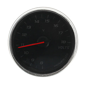 60mm 8-18V Display Digital Voltage Meter Car Modification Voltmeter