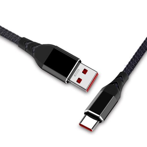 Bakeey 5A Type-C Fast Charging Data Cable for Huawei P20 Xiaomi S9 Note9 Pocophone f1 Oneplus 6T