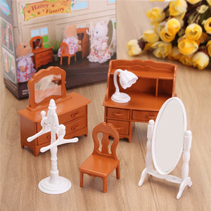 1:12 Simulation Dresser Set Play House Props Dollhouse Creative DIY Material