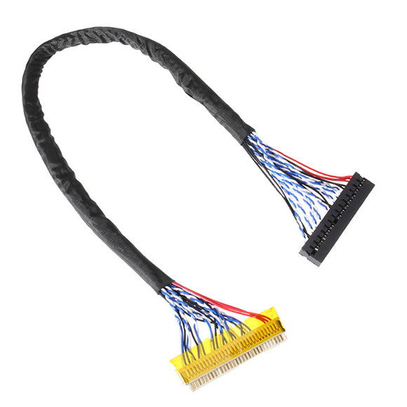 FIX-30P-S6 Driver Board Universal Screen Cable 30 Pin 2 Channel 6 Bit Interface