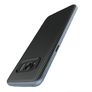 Carbon Fiber Texture PC & TPU Case For Samsung Galaxy S8