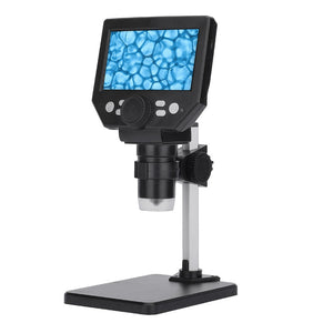 MUSTOOL G1000 Portable Digital Microscope 4.3 Electronic HD Video Microscopes 1-1000X HD 8MP Borescope Magnifier Camera Mobile Phone Repair Microscope"