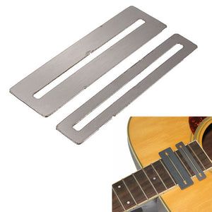 2Pcs Steel FretBoard Finger Board Fret Protector Guards For Guitar Bass