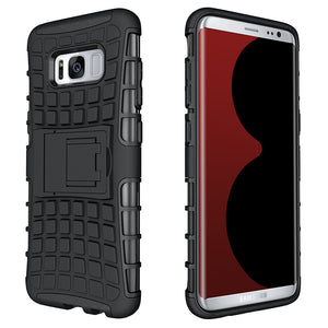 Bakeey 2 in 1 Armor Kickstand TPU + PC Case for Samsung Galaxy S8