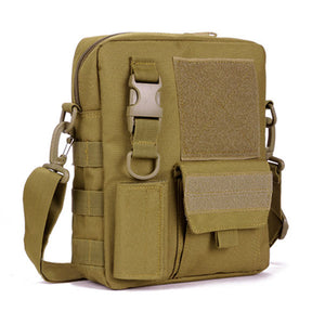 Men's Nylon Waterproof Outdoor Hiking Travel Leisure Crossbody Bag