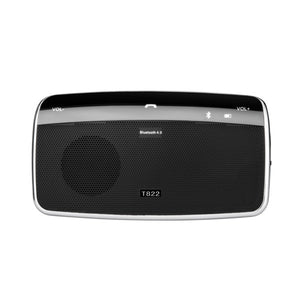 T822 bluetooth Hands-free Car Kits Sun Visor Speaker Phone Music Audio Stereo Receiver