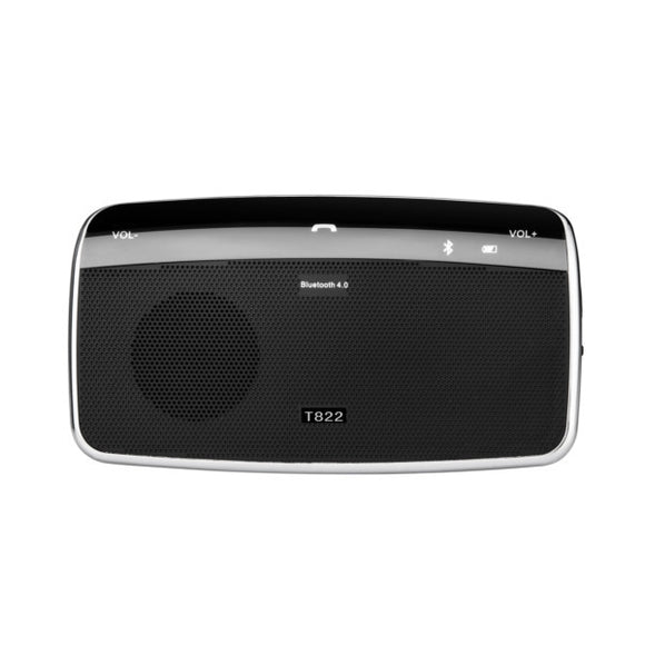 T822 bluetooth Hands-free Car Kits Sun Visor Speaker Phone Music Audio Stereo Receiver