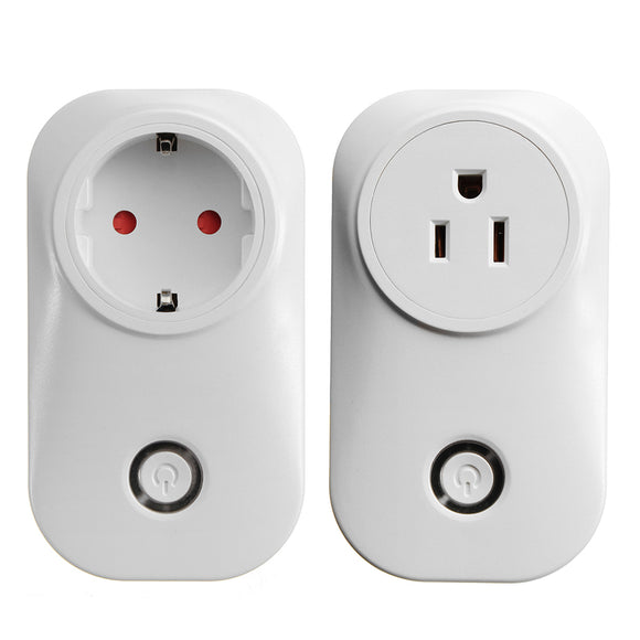 Smart WiFi Remote Control Timer Switch Power Socket Outlet US/EU Plug For Phones