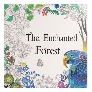 The Enchanted Forest Adult English Graffiti Coloring Children Painting Books