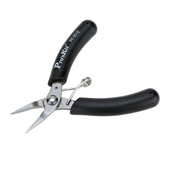 Pro'sKit 1PK-501E Anti-corrosion Long Nose Plier Stainless Steel Mini Practical Needle Nose Pliers