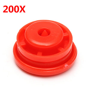 200 Sets T5 Plastic Snaps Fastener Buttons Press Stud KAM Snap Size 20