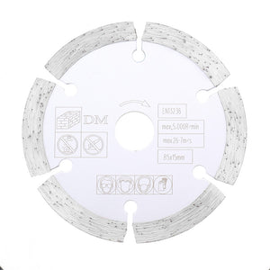 Drillpro 85x15x1.8mm Diamond Saw Blade Wood Circular Cutting Disc